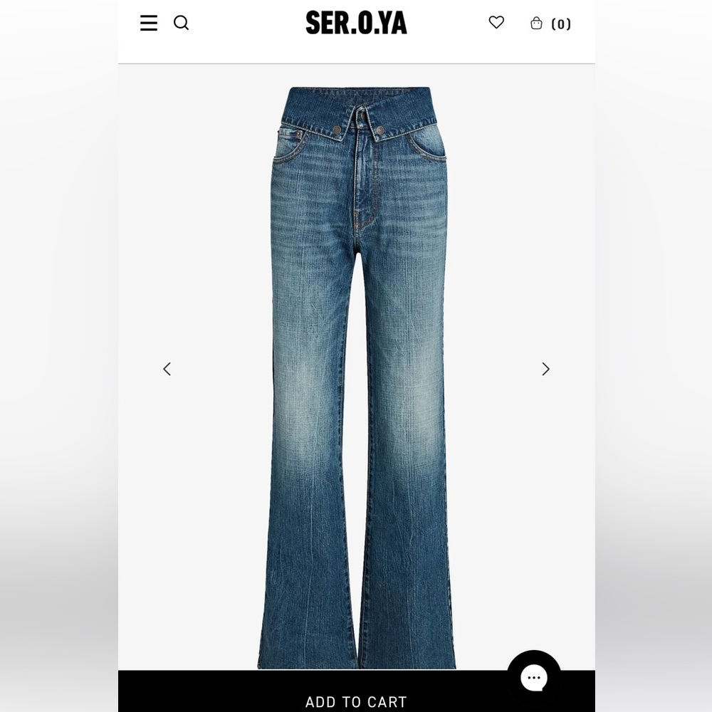 SER.O.YA Valerie wide leg jean